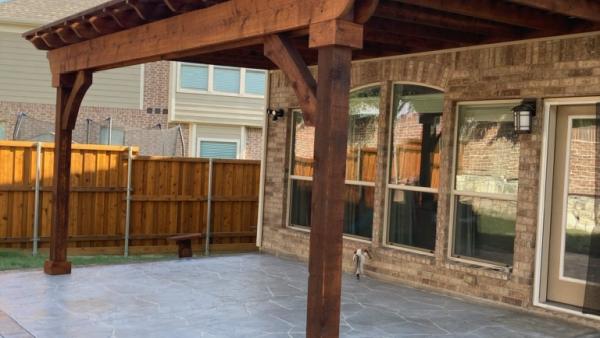 My New Patio & Fence
