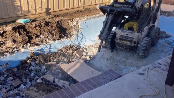 Richie Bobcat Pool Removal Service