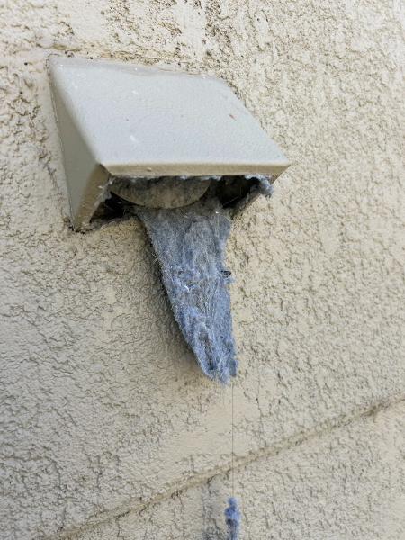 Dirty Dryer Vent Cleaning