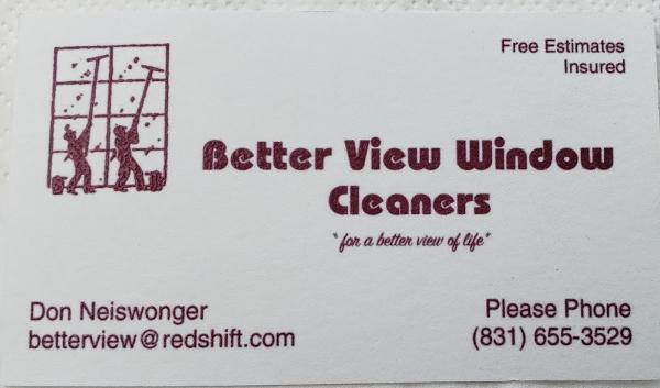 Better View Window Cleaners