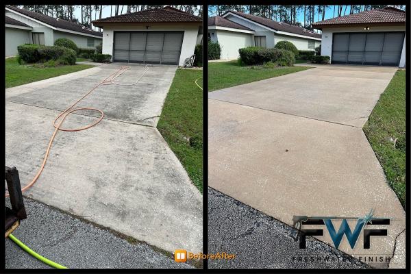 Freshwater Finish Pressure Washing