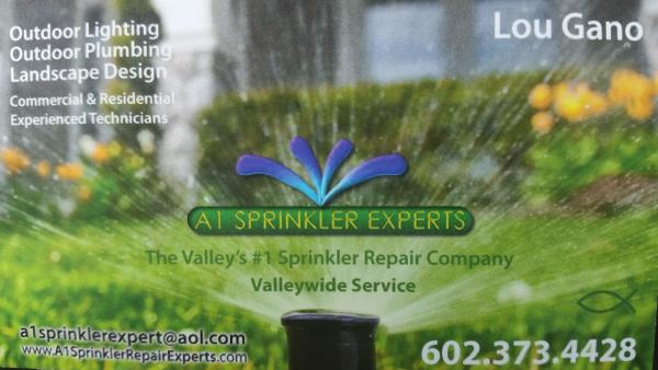 A1 Sprinkler and Irrigation Drip Repair Experts