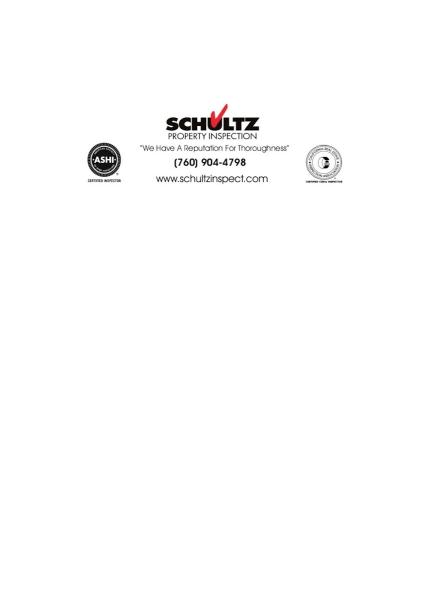 Schultz Property Inspection