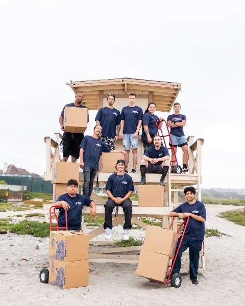 Movers by the Sea