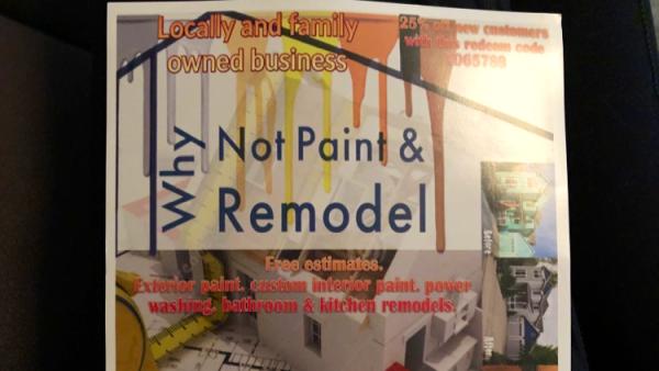Why Not Paint & Remodel