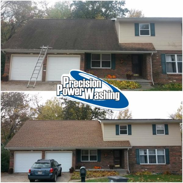 Precision Power Washing & Non-Pressure Roof Cleaning Evansville