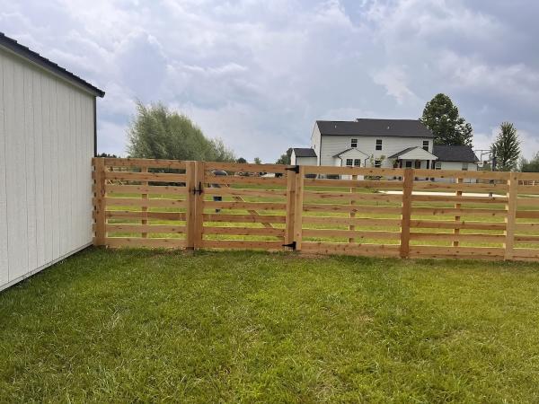 A Security Fence & Gate