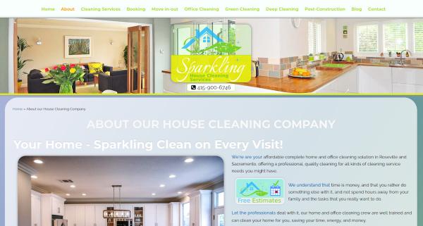 Sparkling House Cleaning Services Roseville