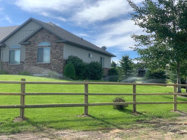 Full Curl Fence and Landscape