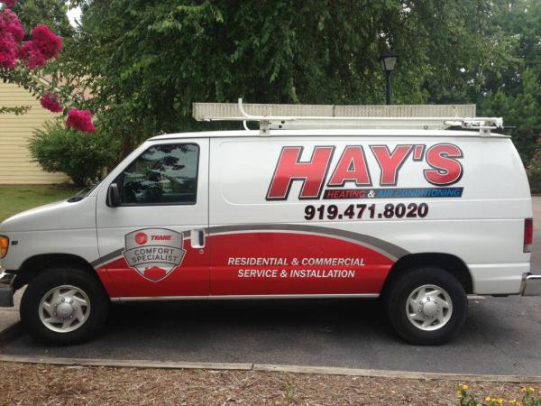 Hay's Heating and Air Conditioning Inc