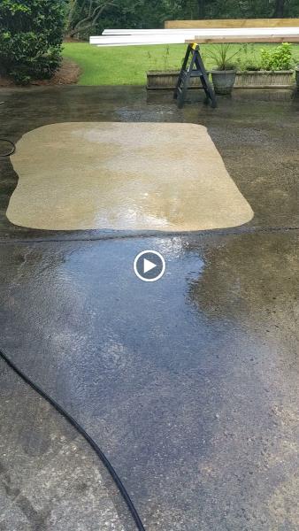 Driveway Pressure Washing