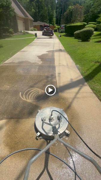 Driveway Pressure Washing