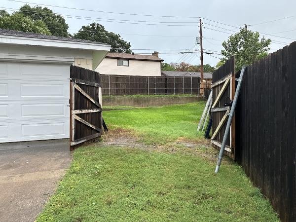Accessory Fence and Deck