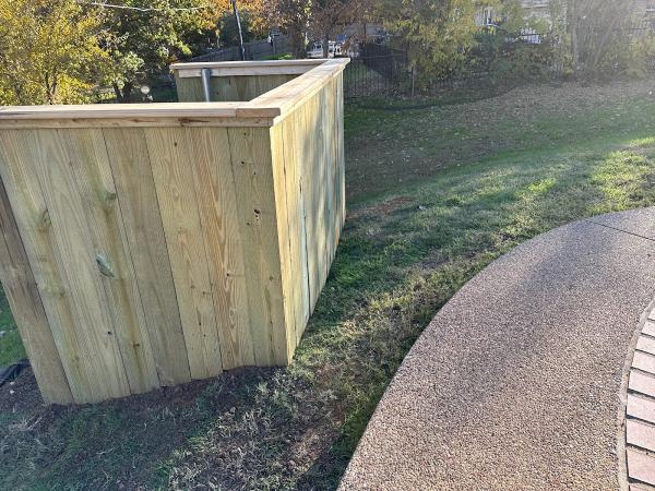 Accessory Fence and Deck
