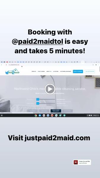 Paid 2 Maid Cleaning Service