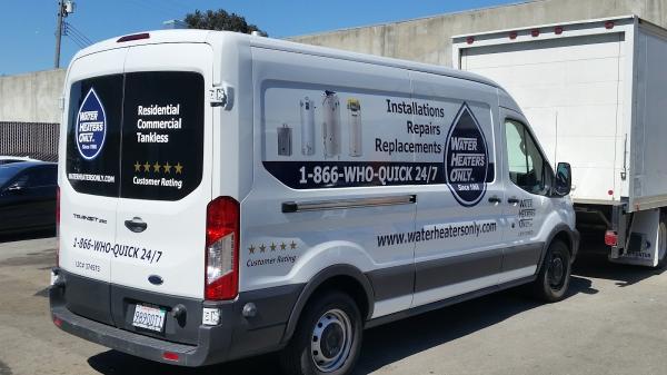 Water Heaters Only
