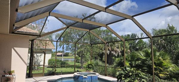Modern Pool Cage Painting