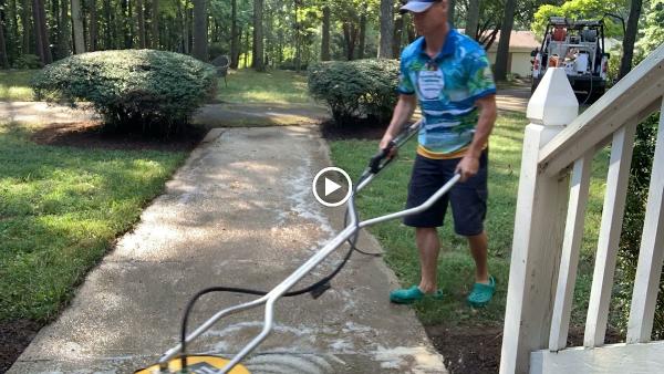 Pressure Washing (Veteran Roof Treatment)