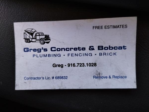 Greg's Concrete