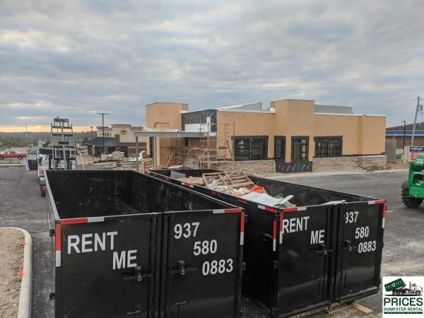 Prices Dumpster Rental Dayton Ohio