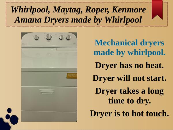 Mike d'S Washer and Dryer Repair