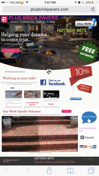 Plus Brick Pavers