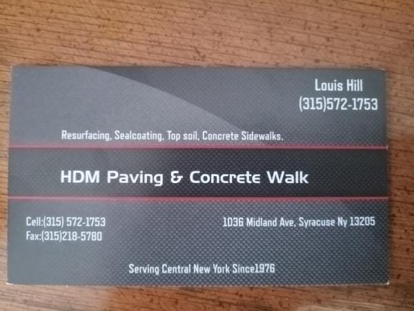 H.d.m. Paving and Sealing