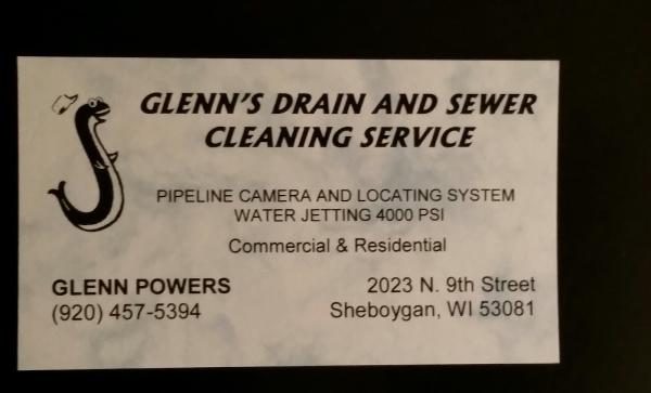 Glenn's Drain & Sewer Cleaning