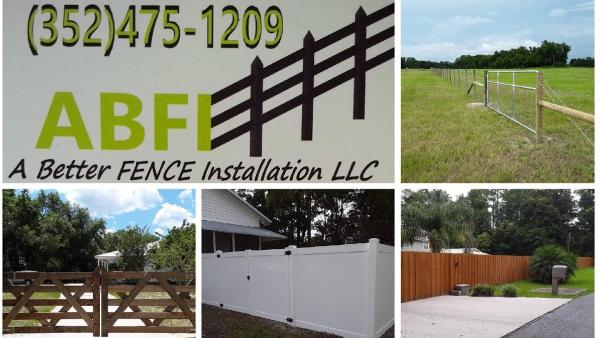 A Better Fence Installation LLC