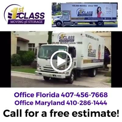 1st Class Moving and Storage