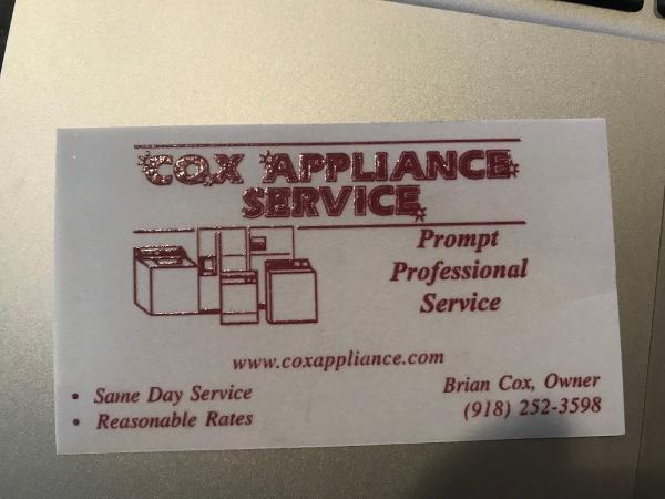 Cox Appliance Service