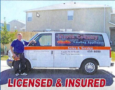 North Country Heat Air and Appliance Repair