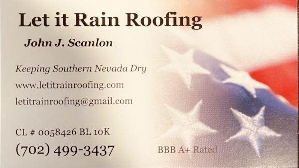 Let it Rain Roofing