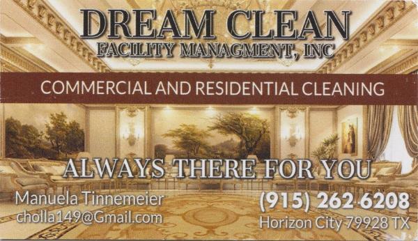 Dream Clean Facility Management. Inc