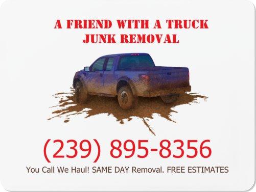 A Friend With A Truck Junk Removal