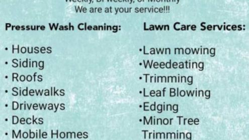 C.C. Pressure Washing & Lawn Care Services