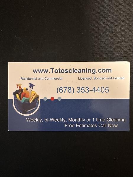 Toto's Cleaning Services
