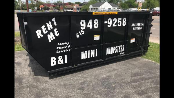 B & I Mini Dumpsters LLC