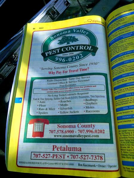 Sonoma Valley Pest Control INC