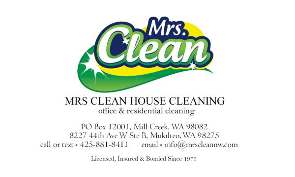Mrs Clean House Cleaning
