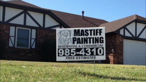Mastiff Painting
