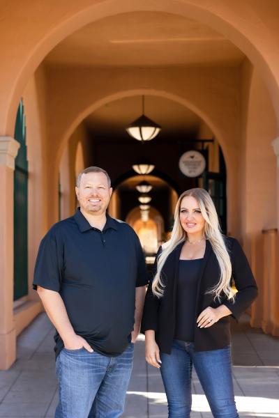 Ron Burner and Amber Welch