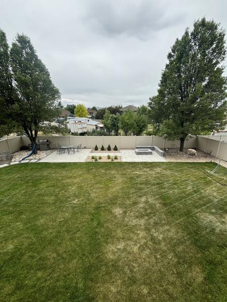 Elevated Landscape & Concrete