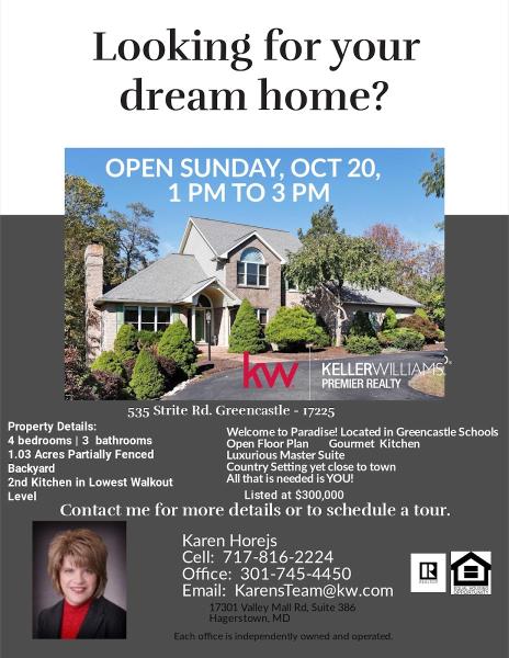 Karen Horejs- Keller Williams Premier Realty