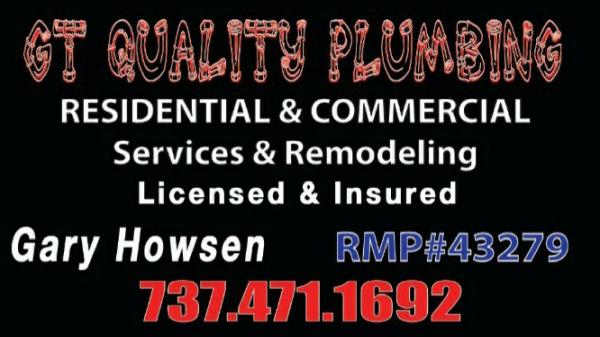 GT Quality Plumbing