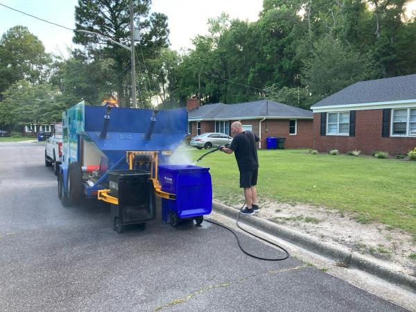 Envirocleaned Trash Can Cleaning