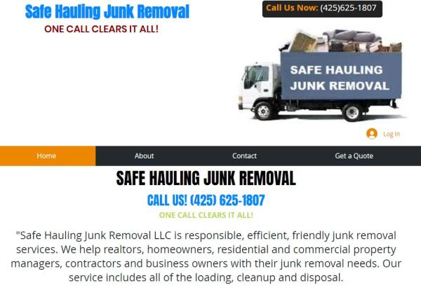 Safe Hauling Junk Removal