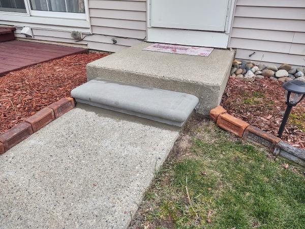 Step Experts Duchene Construction Concrete Step Replacement