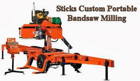 Sticks Custom Portable Bandsaw Milling