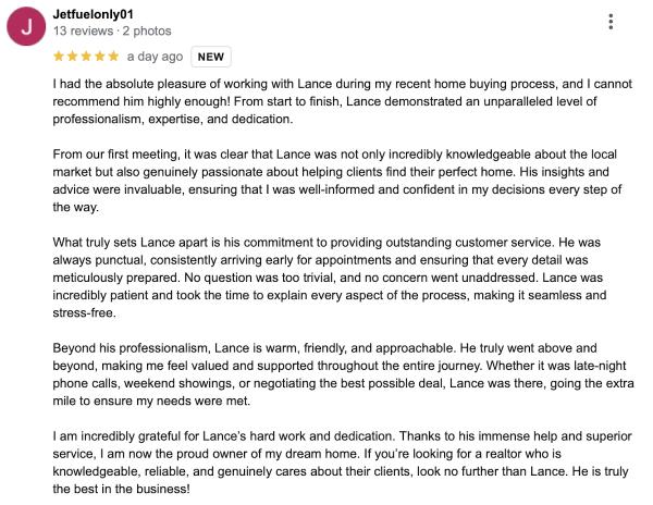 Lance Lewis Realtor